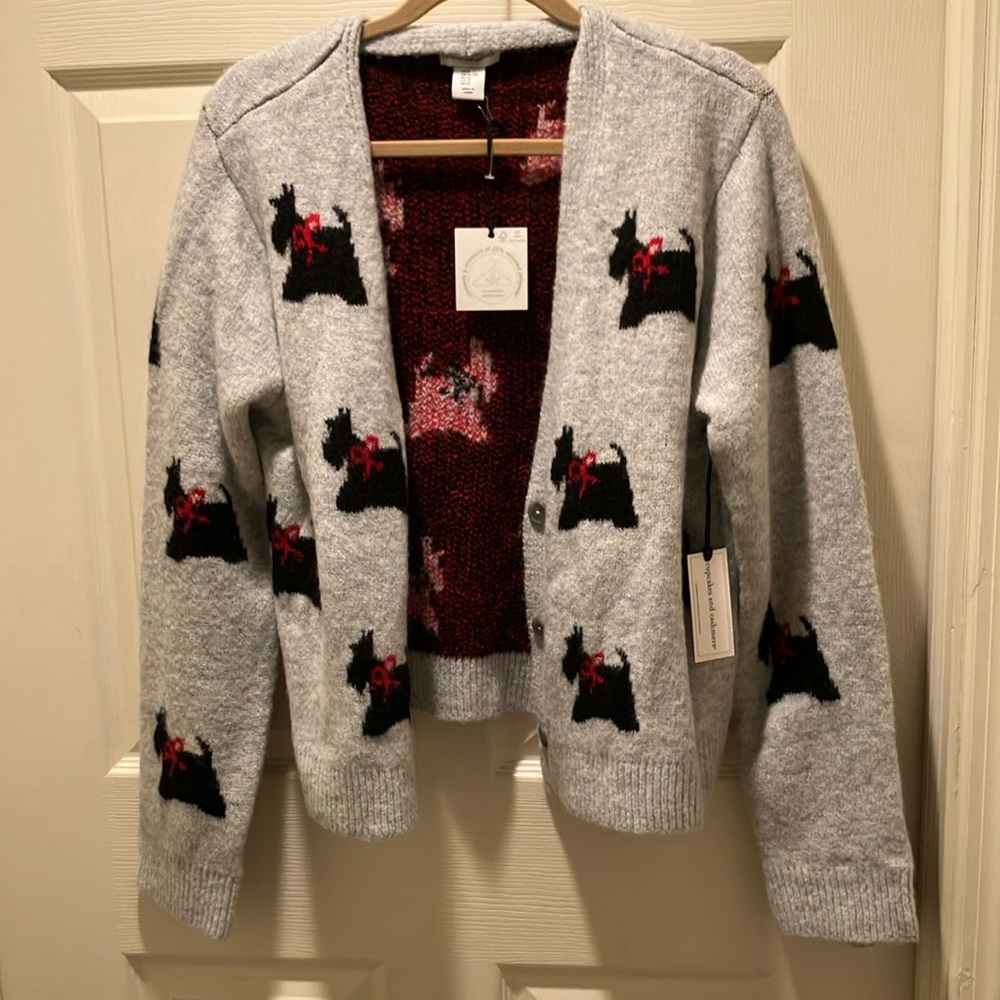 NWT XL soft Scotty sweater